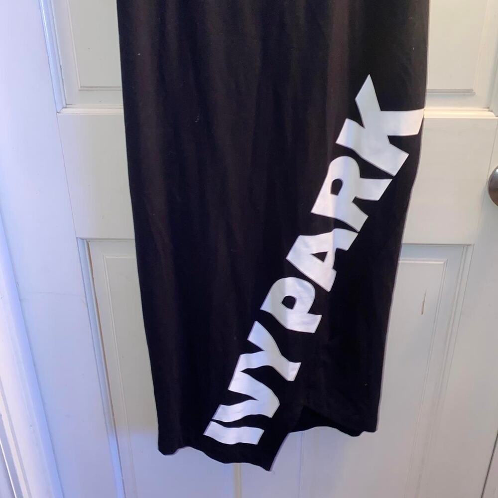 ✨ Ivy Park Black Open-Back Dress (L) – Trendy & Brand New!